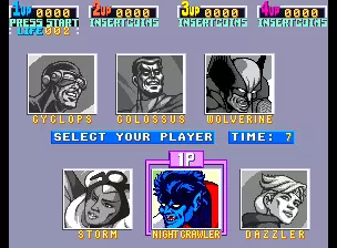 Image n° 3 - select : X-Men (4 Players ver EBA)