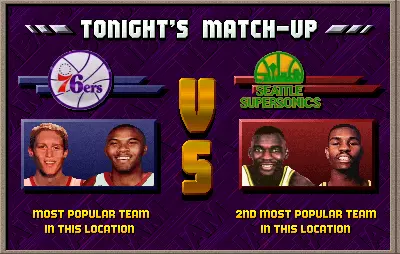 Image n° 7 - versus : NBA Jam TE (rev 3.0 03-04-94)