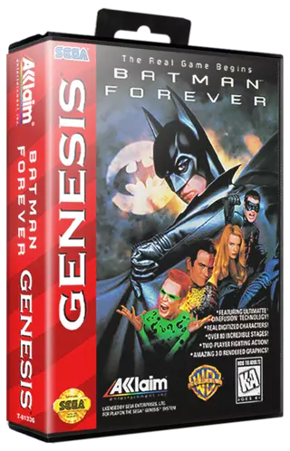 Batman Forever (1995) - Download ROM SEGA-GENESIS 