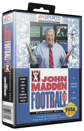 John Madden Football 93 (1991) - Download ROM SEGA-GENESIS 