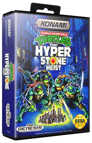 Teenage Mutant Ninja Turtles The Hyperstone Heist (Sega Genesis Mega Drive)  48-Bit 1200dpi Box Scan : Konami : Free Download, Borrow, and Streaming :  Internet Archive