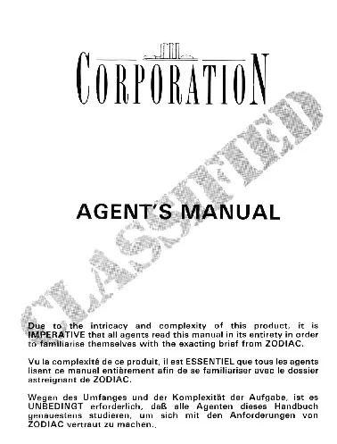 manual for Corporation