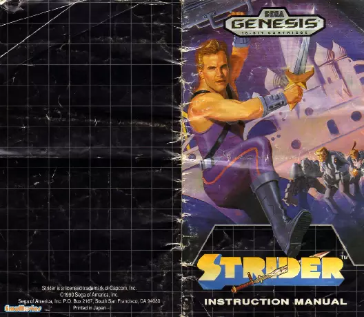 manual for Strider