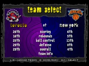 Image n° 7 - screenshots  : NBA Live 97