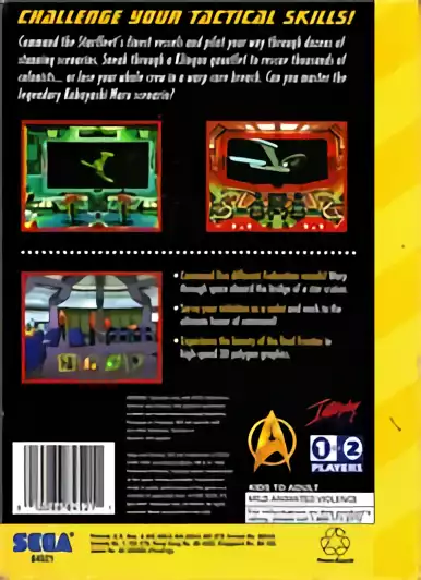 Image n° 2 - boxback : Star Trek Starfleet Academy - Starship Bridge Simulator