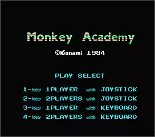 Image n° 4 - titles : Monkey Academy