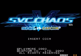 jeu SNK vs. Capcom - SVC Chaos (JAMMA PCB, set 1)