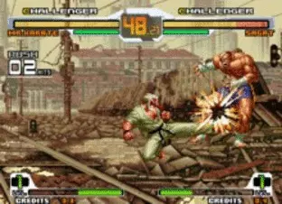 Image n° 5 - screenshots  : SNK vs. Capcom - SVC Chaos (JAMMA PCB, set 1)