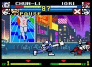 Image n° 3 - screenshots  : SNK vs. Capcom - SVC Chaos (JAMMA PCB, set 2)