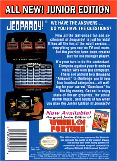 Image n° 3 - boxback : Jeopardy! Junior Edition