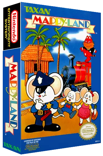 Mappy Land Rom Nintendo Nes Emurom Net