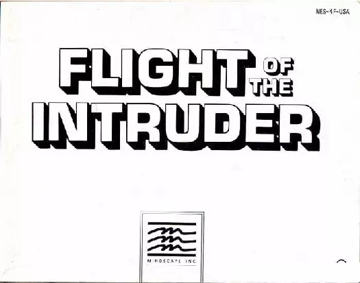 manual for Flight of the Intruder