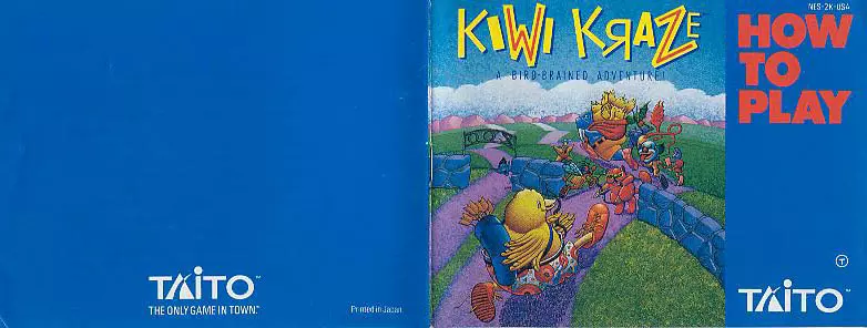 manual for Kiwi Kraze - A Bird-Brained Adventure!