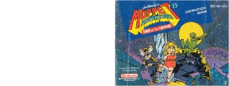 manual for Muppet Adventure - Chaos at the Carnival