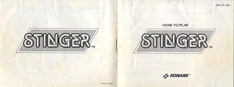 manual for Stinger