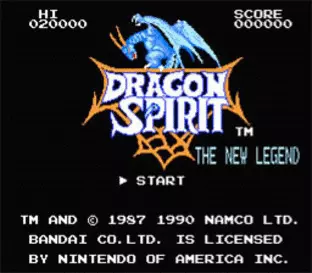 Image n° 5 - screenshots  : Dragon Spirit - The New Legend