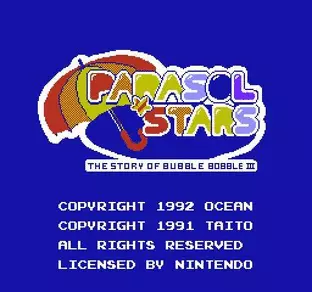 Image n° 7 - screenshots  : Parasol Stars - The Story of Bubble Bobble 3