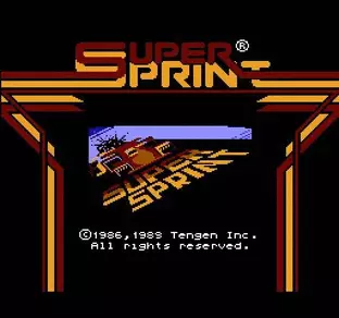 Image n° 5 - screenshots  : Super Sprint