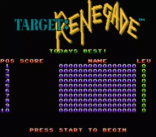 Image n° 6 - screenshots  : Target Renegade