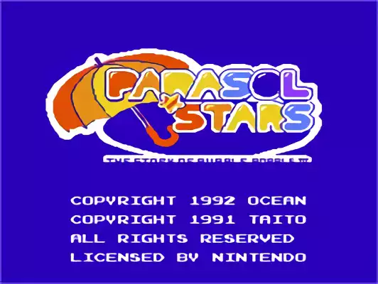 Image n° 8 - titles : Parasol Stars - The Story of Bubble Bobble 3