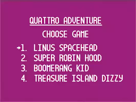 Image n° 9 - titles : Quattro Adventure