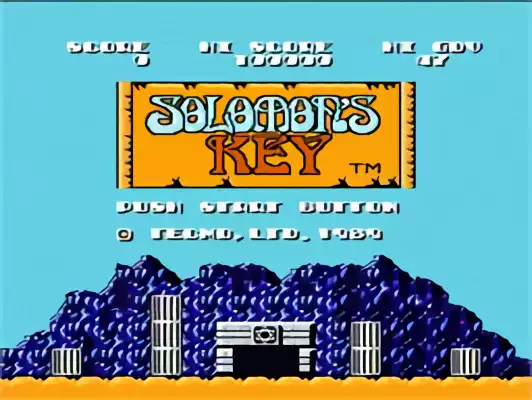 Image n° 9 - titles : Solomon's Key