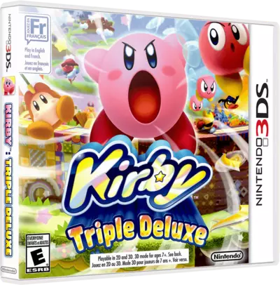 Kirby - Triple Deluxe (2014) - Descargar ROM Nintendo 3DS 