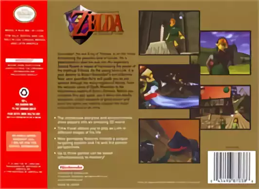 The legend of Zelda ocarina of time (N64) rom Des. Español 