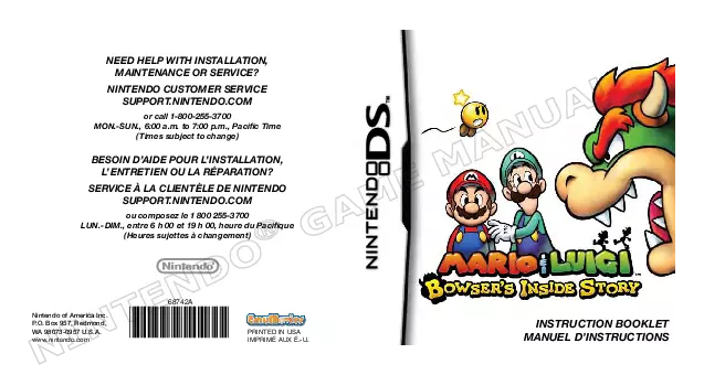 Mario & Luigi - Bowser's Inside Story (EU) ROM - NDS Download - Emulator  Games
