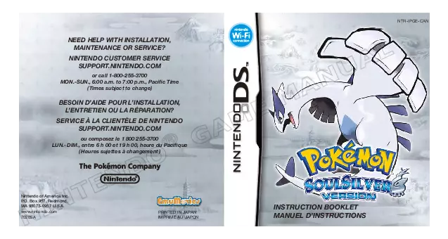 Pokemon - SoulSilver Version (U) ROM < NDS ROMs