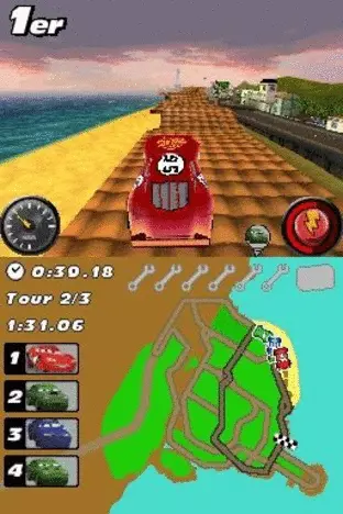 Play Nintendo DS Cars - Race-O-Rama (Europe) (Fr,De) Online in your browser  
