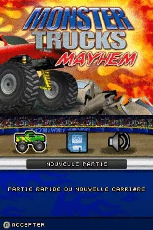 Image n° 5 - screenshots  : Monster Trucks DS