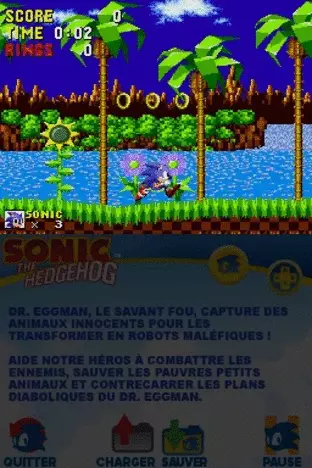 Sonic Classic Collection DS: ROM Differences Research