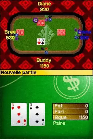 Image n° 5 - screenshots  : Texas Hold 'Em Poker DS