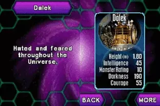 Image n° 4 - screenshots  : Top Trumps - Doctor Who