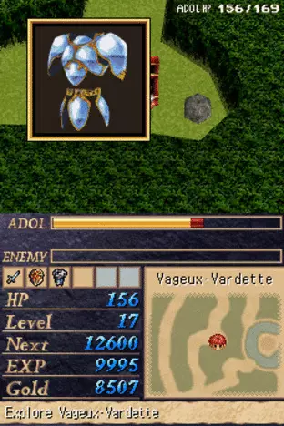 Image n° 4 - screenshots  : Ys DS