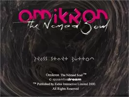 Image n° 4 - titles : Omikron - The Nomad Soul