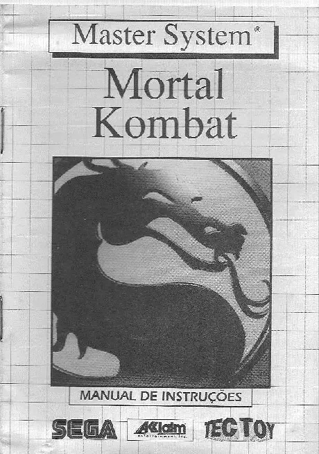 manual for Mortal Kombat