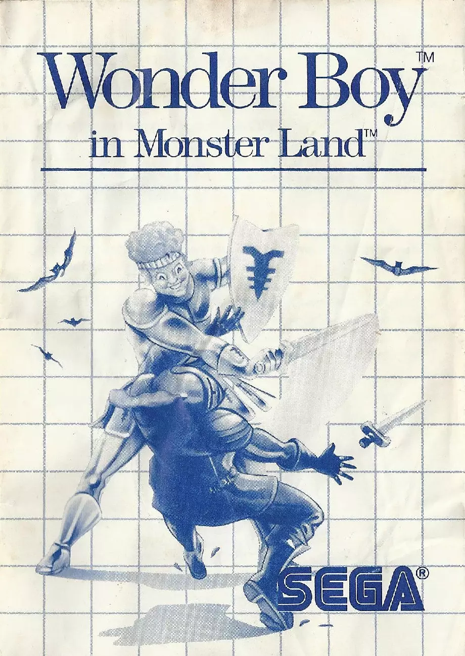 manual for Wonderboy in Monsterland