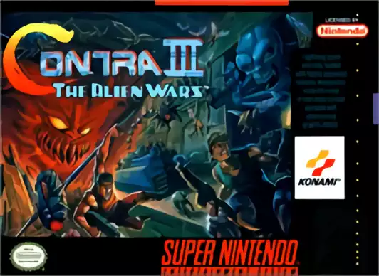 Image n° 1 - box : Contra III - The Alien Wars