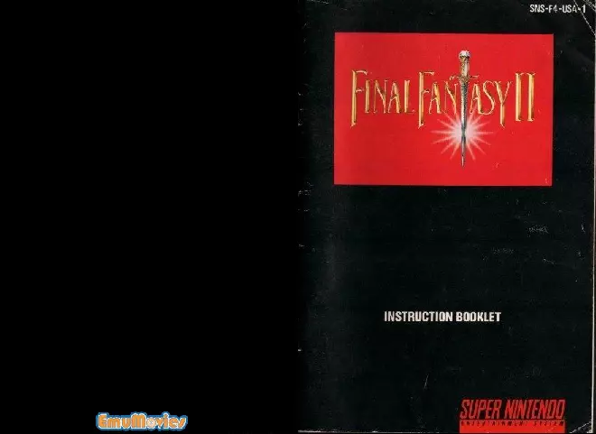 manual for Final Fantasy II