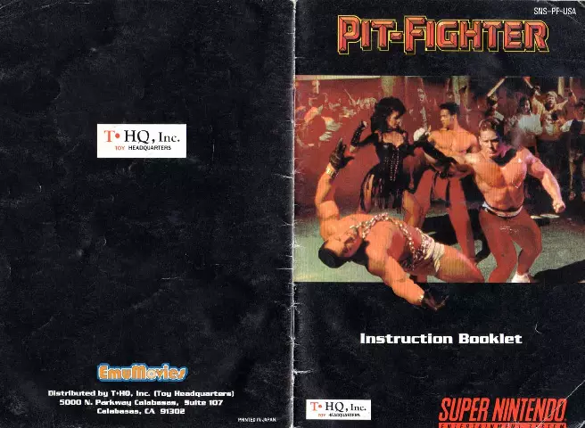 manual for Pit Fighter