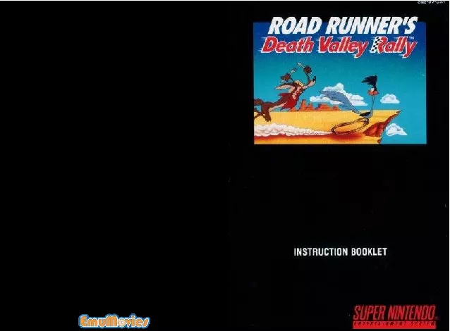 manual for Road Runner's Death Valley Rally