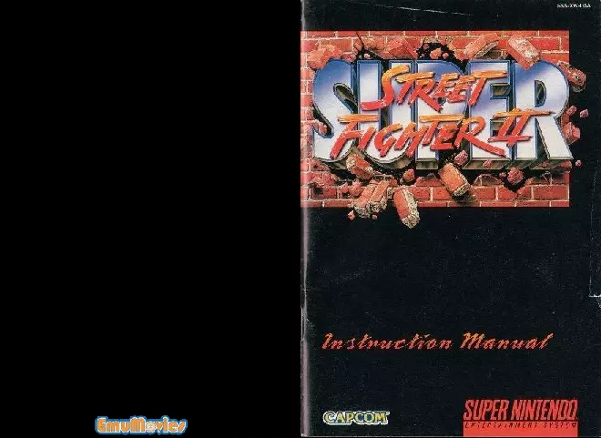 manual for Super Street Fighter II - The New Challengers