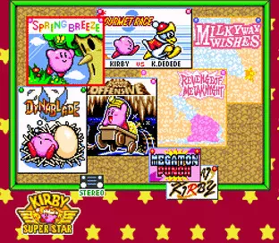 Image n° 3 - screenshots  : Kirby Super Star