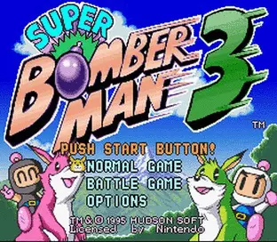 Image n° 9 - screenshots  : Super Bomberman 3
