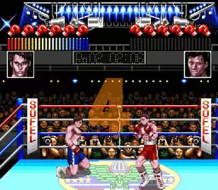 Image n° 2 - screenshots  : TKO Super Championship Boxing