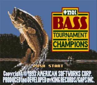 Image n° 2 - screenshots  : TNN Bass Tournament of Champions